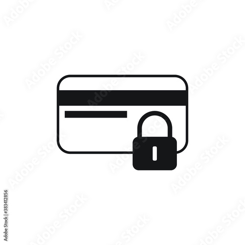 Pay lock icon design. vector illustration