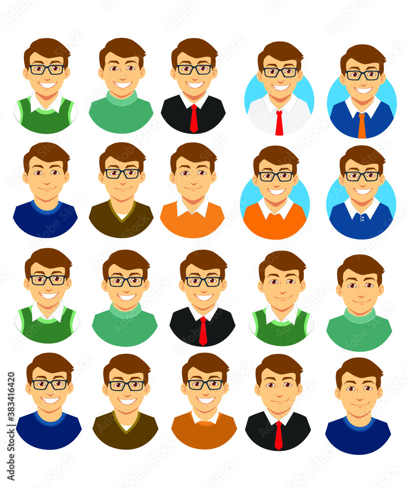people character cartoon in vector people character cartoon in vector