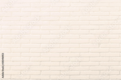 Cream brick wall texture background