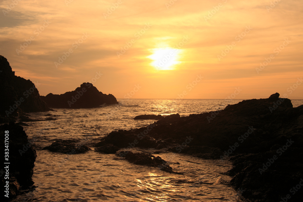 田代海岸からの日の出