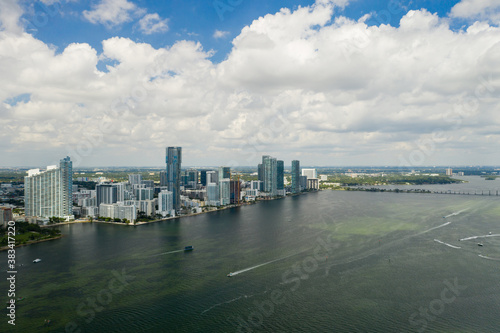 Aerial image Edgewater Miami Florida