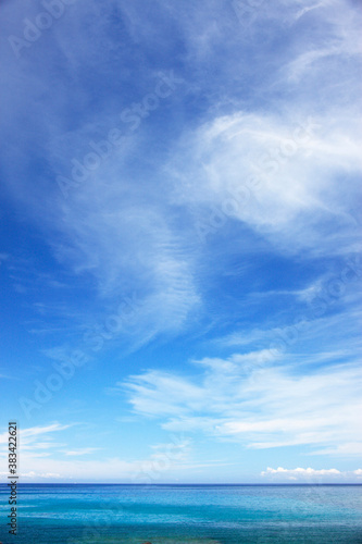 海と青空