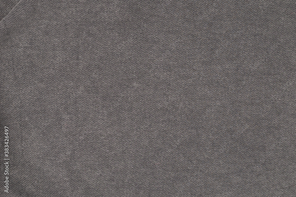 Fototapeta premium Cotton grey fabric.