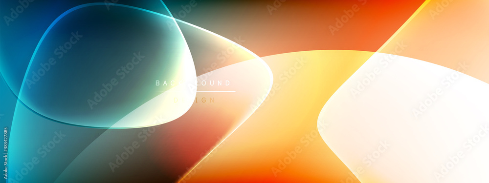 Vector abstract background - liquid bubble shapes on fluid gradient with shadows and light effects. Shiny design template for text Vector abstract background - liquid bubble shapes on fluid gradient with shadows and light effects. Shiny design template for text