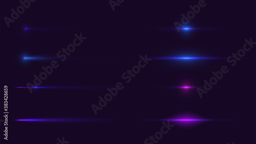 Light motion speed effect collection set