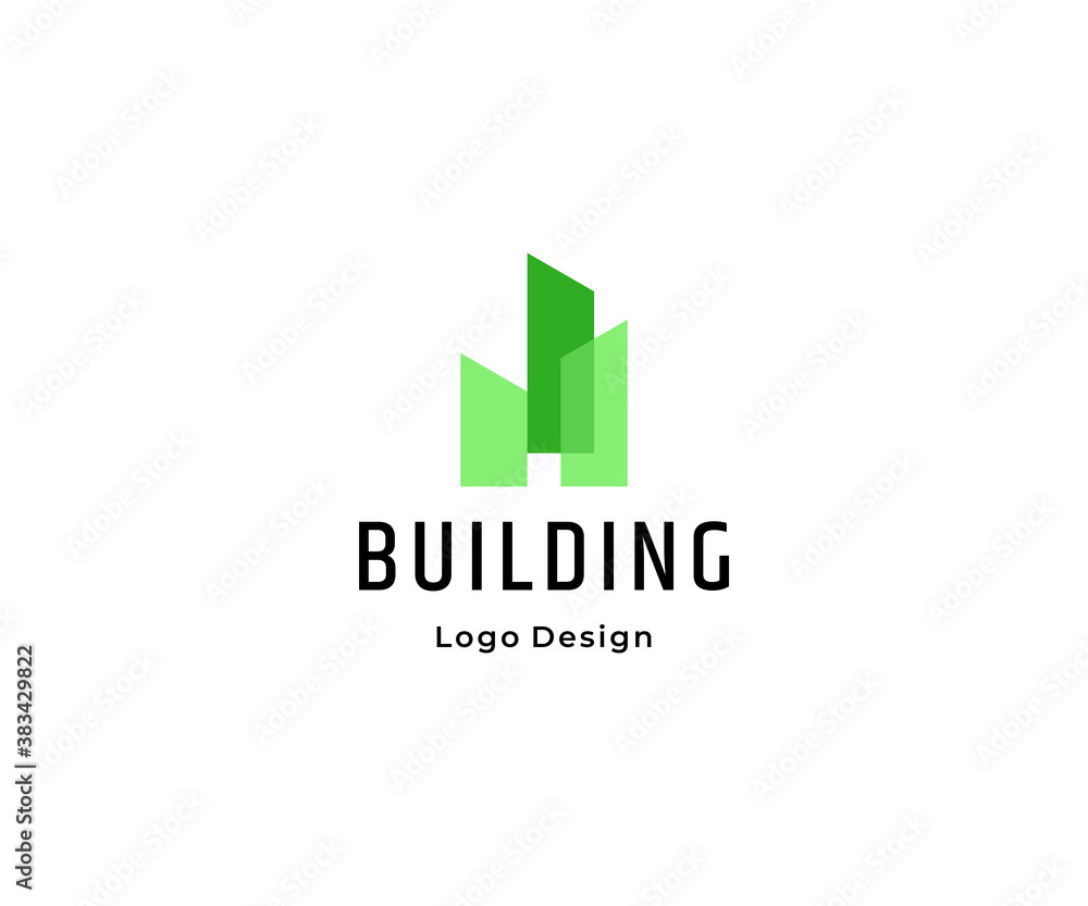Building logo design template vector Building logo design template vector