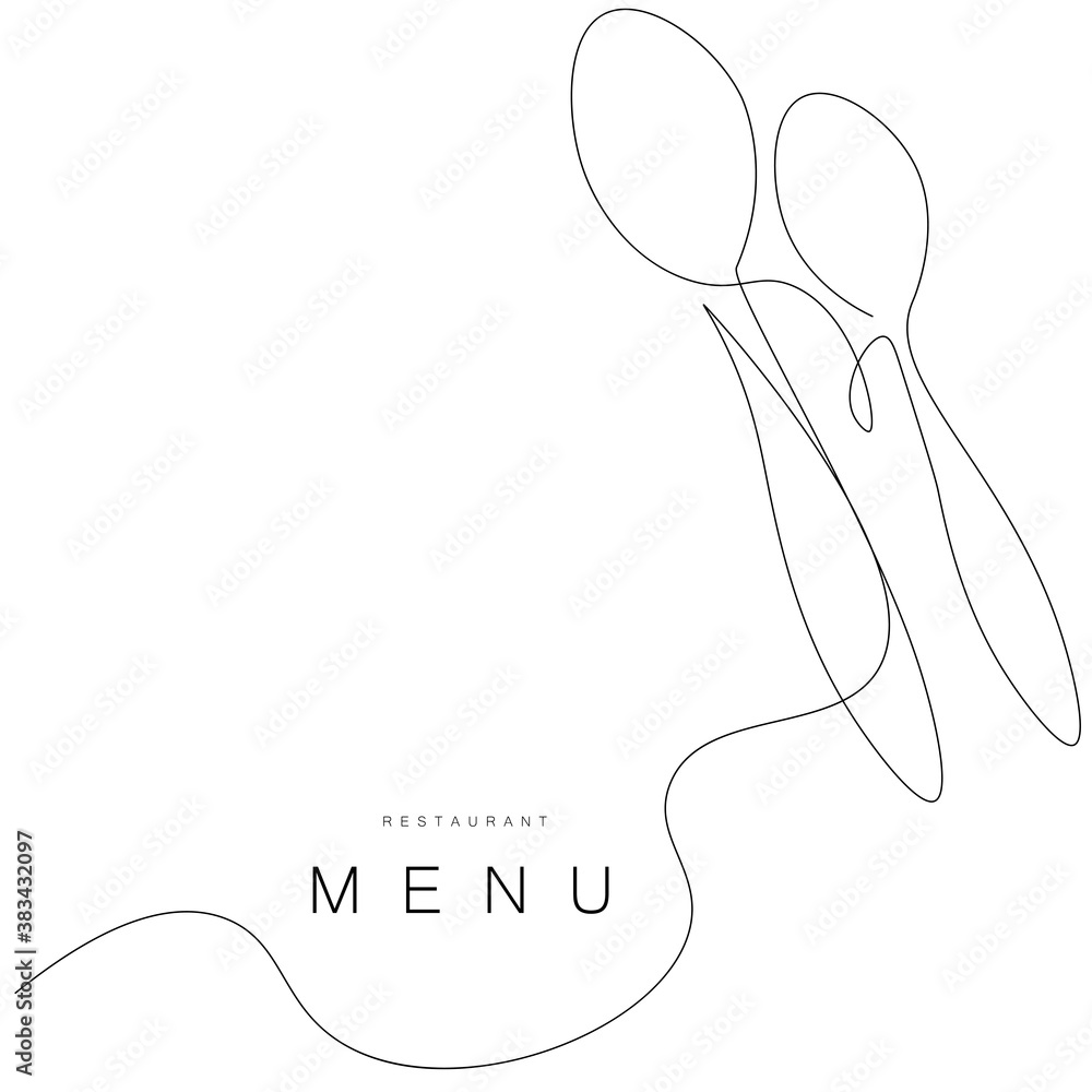 Menu restaurant background. Vector illustration Menu restaurant background. Vector illustration