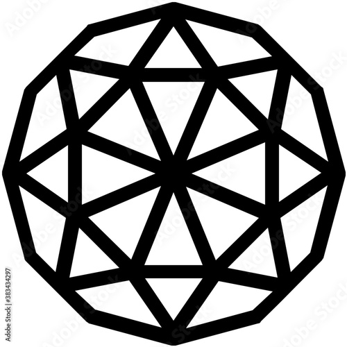 
Jewel of synthetic diamond

