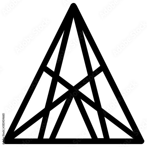 
Vector icon design of precious stone
