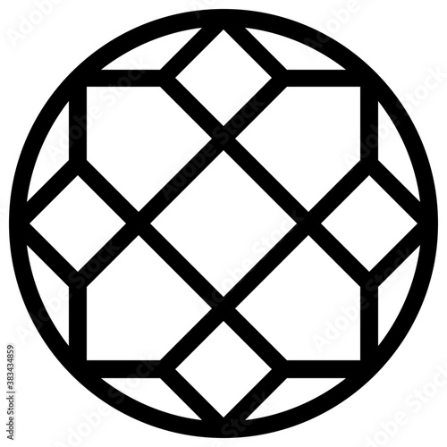 
Jewel of synthetic diamond
