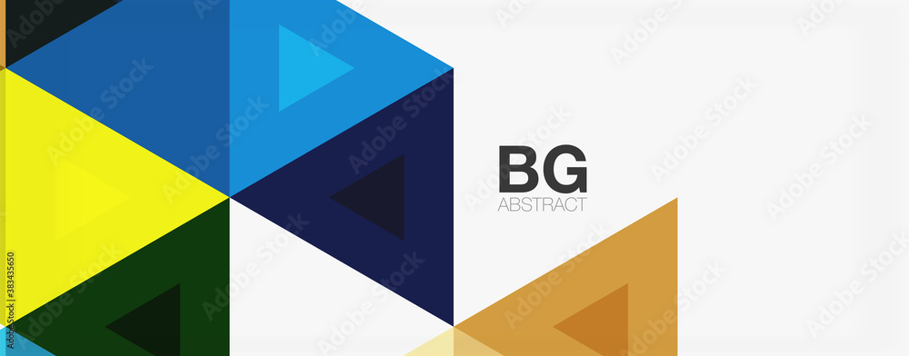 Mosaic triangle pattern abstract background for cover, banner, flyer and poster and other template Mosaic triangle pattern abstract background for cover, banner, flyer and poster and other template