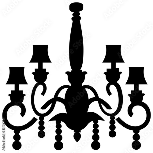 
Isolated icon design of girandole
