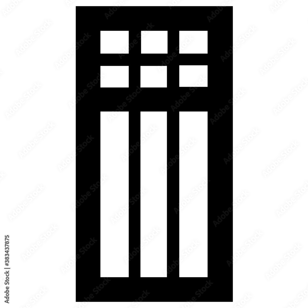 Isolated icon design of plantation shutter
Isolated icon design of plantation shutter
