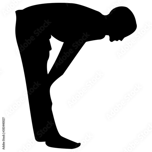 
Muslim avatar offering prayer
