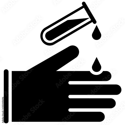 
Icon design of poison bottle
