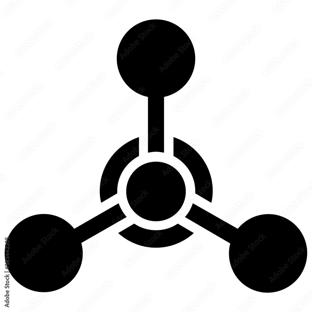 Creative chemical bond icon design
Creative chemical bond icon design