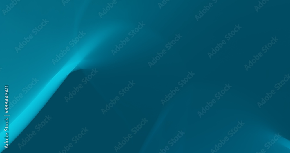 Fototapeta premium Abstract 4k resolution defocused background for wallpaper, backdrop and sophisticated technology or fashion design. Cyan blue and shades of blue colors.