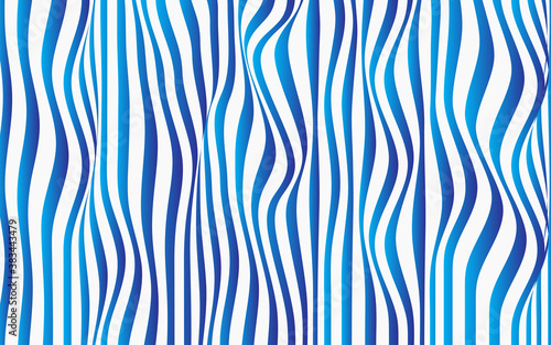 minimalist abstract blue and white background. Abstract Background with Wavy Lines. Wavy Stripes for Web Design, Web Site, Wallpaper, Banner, Presentation, Cover. 