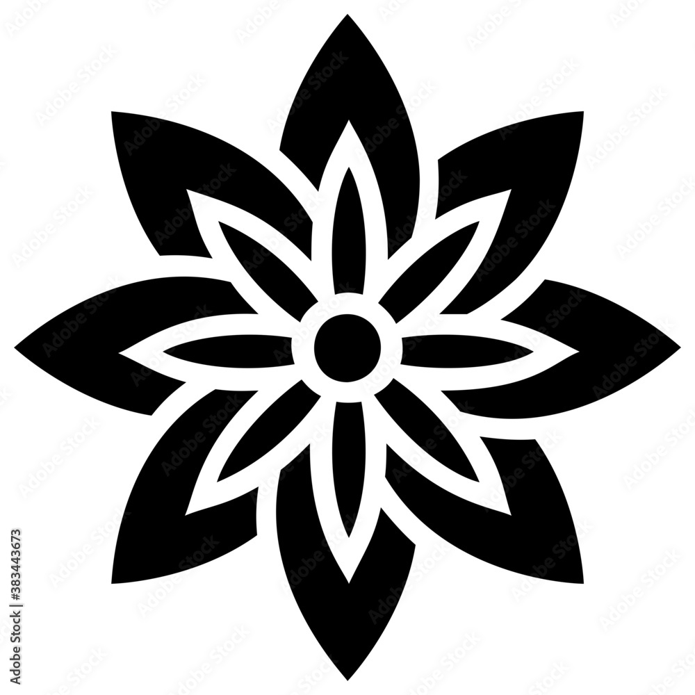 Isolated water lily vector icon design
Isolated water lily vector icon design