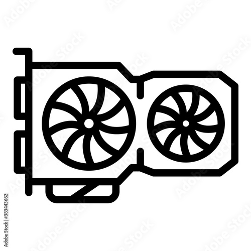 black graphic card outline clip art preview