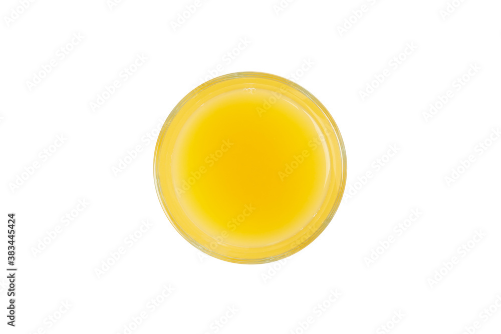 Glass of orange juice isolated on white background Glass of orange juice isolated on white background