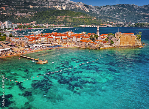 BUDVA, MONTENEGRO - 9 AUGUS...