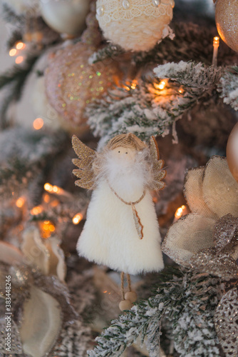 christmas decoration on a tree © Olena Svechkova
