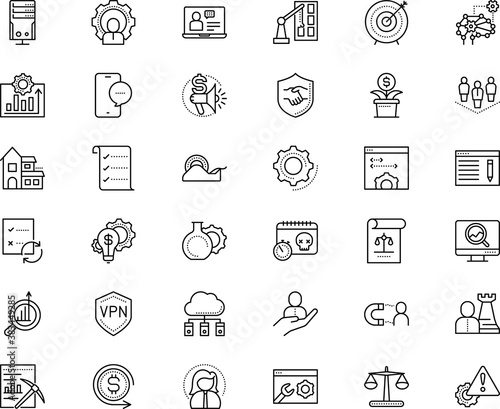 business vector icon set such as: return, round, honesty, support, tape, performance, elements, form, mistake, blue, phone, sale, city, scull, app, adhesive, binary, engage, study, employee, king