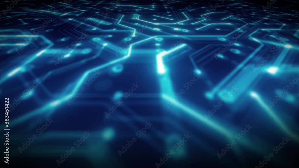 Abstract Technology Chipset Motherboard Background Animation/ 4k animation of an abstract computer motherboard chipset technology backround with glowing autofill reveal effect Abstract Technology Chipset Motherboard Background Animation/ 4k animation of an abstract computer motherboard chipset technology backround with glowing autofill reveal effect