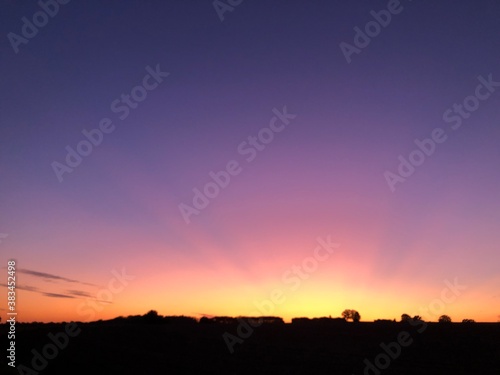 Leuchten am Himmel