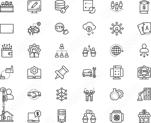 business vector icon set such as: gesture, structure, linear, compliance, treasure, celebrate, scientific, men, celebration, consulting, rain, automotive, consultant, nothing, message, rectangular