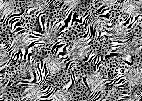 abstract leopard print texture design  