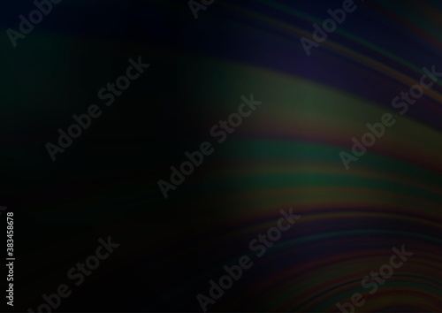 Dark Black vector abstract background.