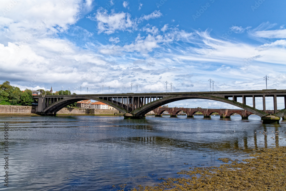 The Royal Tweed Bridge in Berwick Upon Tweed