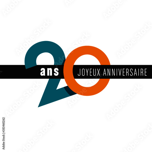 20 joyeux anniversaire