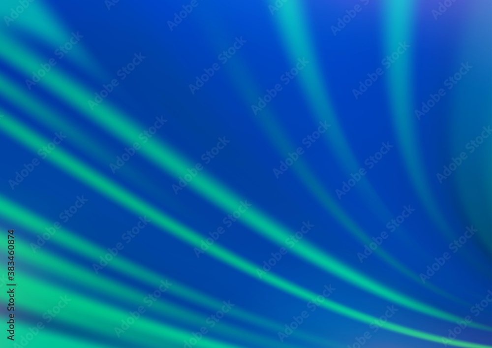 Light BLUE vector blurred shine abstract pattern. Light BLUE vector blurred shine abstract pattern.