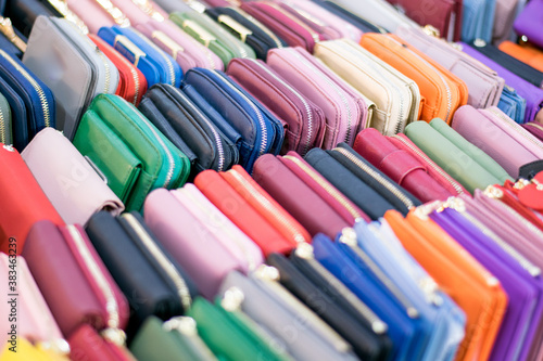 A colorful wallet