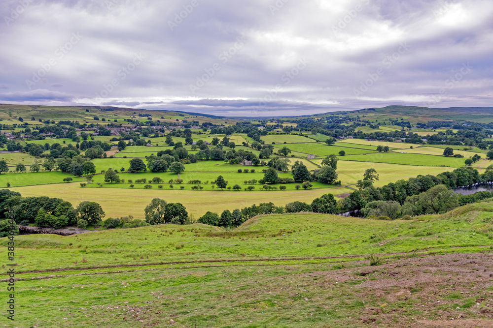 Landscape over the fields - County Durham - United Kingdom