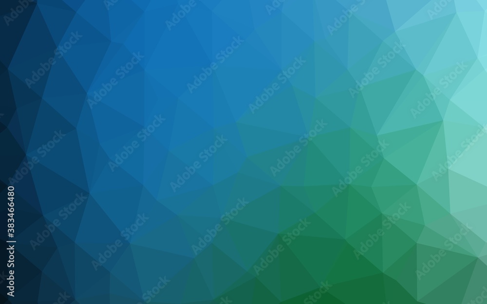 Light Blue, Green vector abstract mosaic backdrop. Light Blue, Green vector abstract mosaic backdrop.