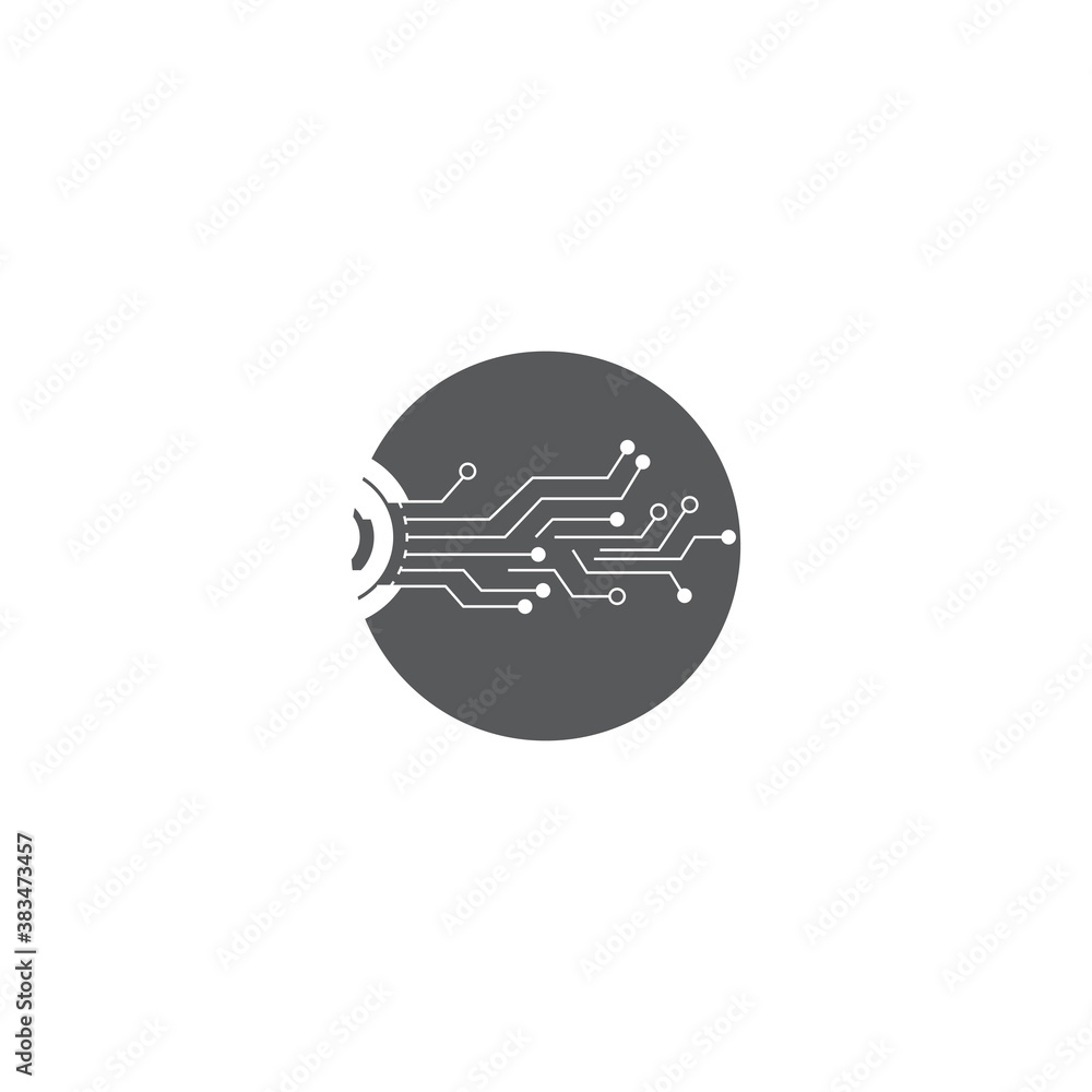 Circuit Logo Template vector Circuit Logo Template vector