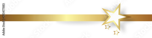 Gold Banner Band Stern