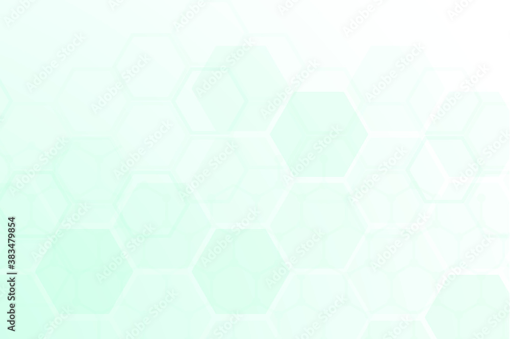 Abstract healthy and medical background. Technology and science wallpaper template with hexagonal shape. Soft blue color medical banner template with space for text. Business vector illustration. Abstract healthy and medical background. Technology and science wallpaper template with hexagonal shape. Soft blue color medical banner template with space for text. Business vector illustration.