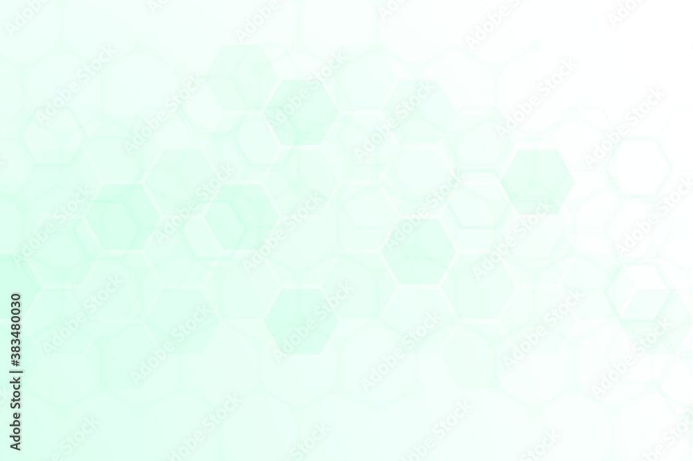 Abstract healthy and medical background. Technology and science wallpaper template with hexagonal shape. Soft blue color medical banner template with space for text. Business vector illustration. Abstract healthy and medical background. Technology and science wallpaper template with hexagonal shape. Soft blue color medical banner template with space for text. Business vector illustration.