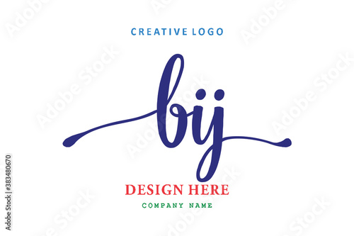 Pharmacy The composition of the BIJ logo is simple, easy to understand and authoritative