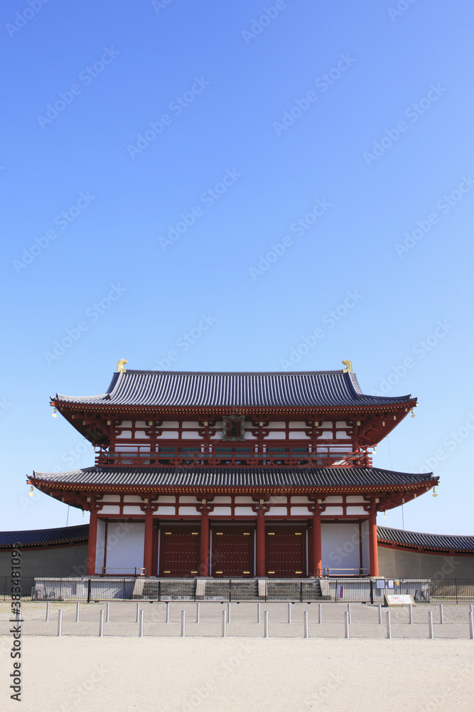 奈良、平城京朱雀門