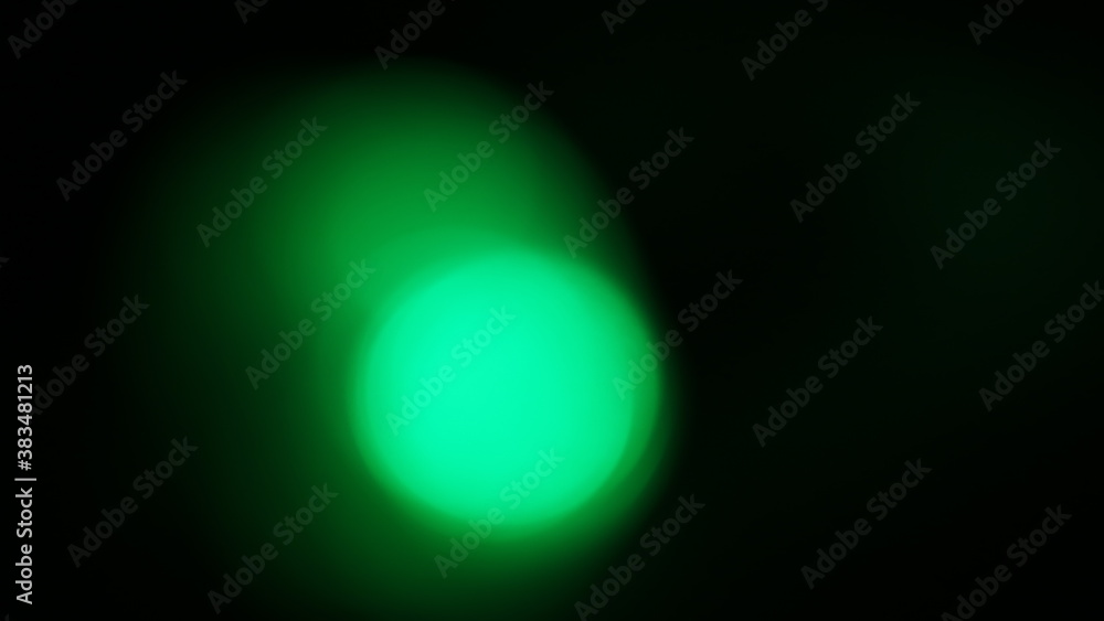 abstract green light background