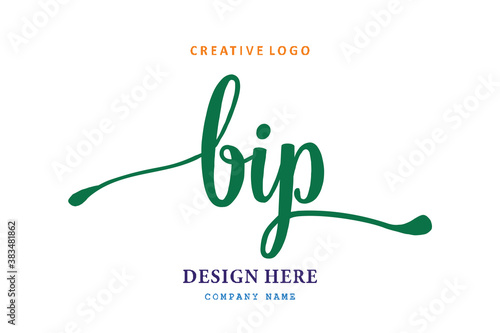 Pharmacy The composition of the BIP logo is simple, easy to understand and authoritative