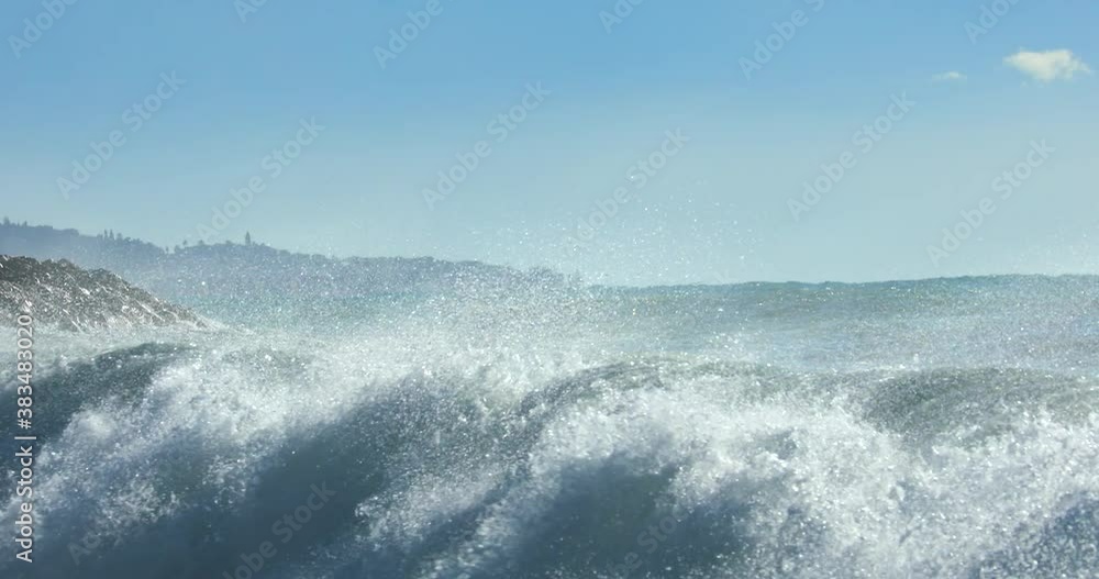 Beautiful Big White Waves Hitting The Sea Shore On The Sunny Day, Mediterranean Sea, French Riviera, Europe - DCi 4K Resolution
Beautiful Big White Waves Hitting The Sea Shore On The Sunny Day, Mediterranean Sea, French Riviera, Europe - DCi 4K Resolution