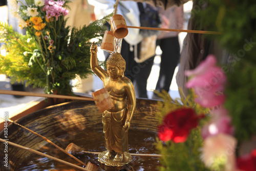 お釈迦様の花祭り