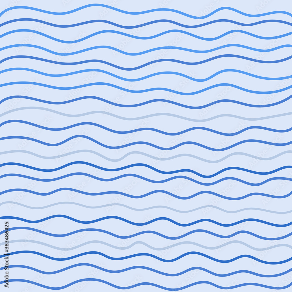 Blue waves pattern, vector Blue waves pattern, vector